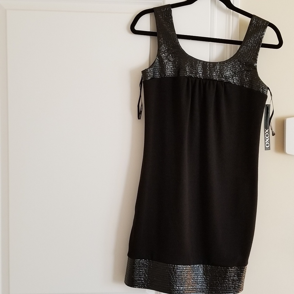 XOXO black dress - NWT